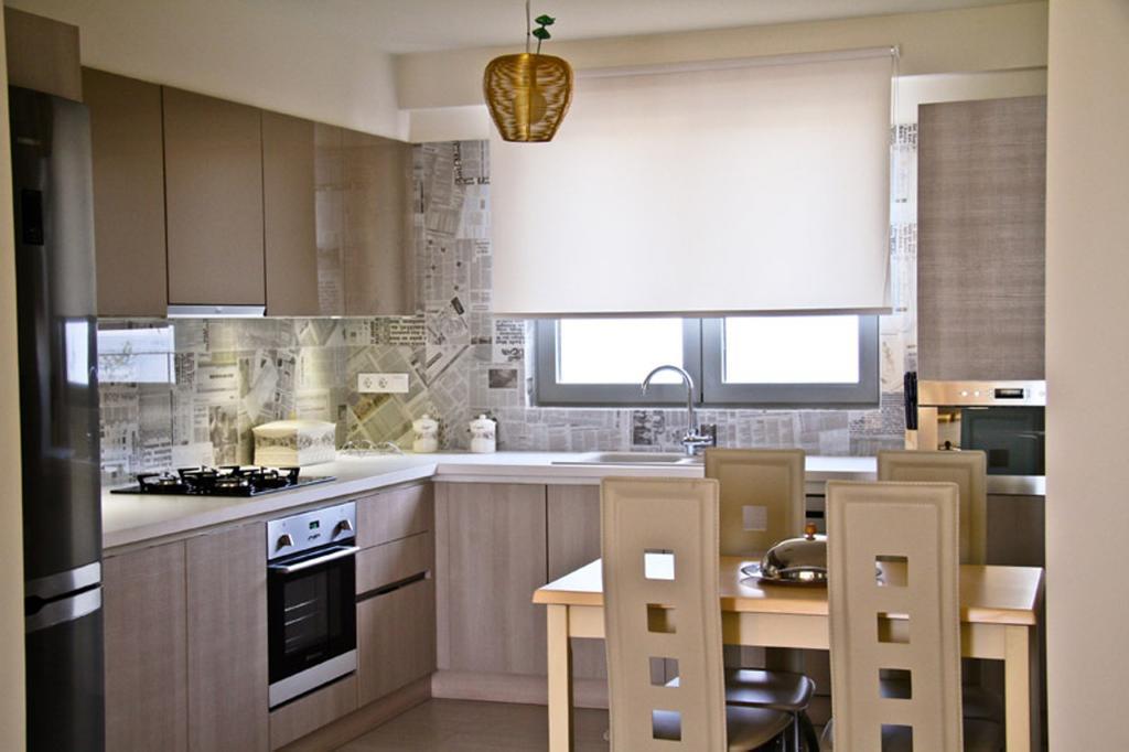 Sea View Beachfront Villa Maria Гуве Номер фото